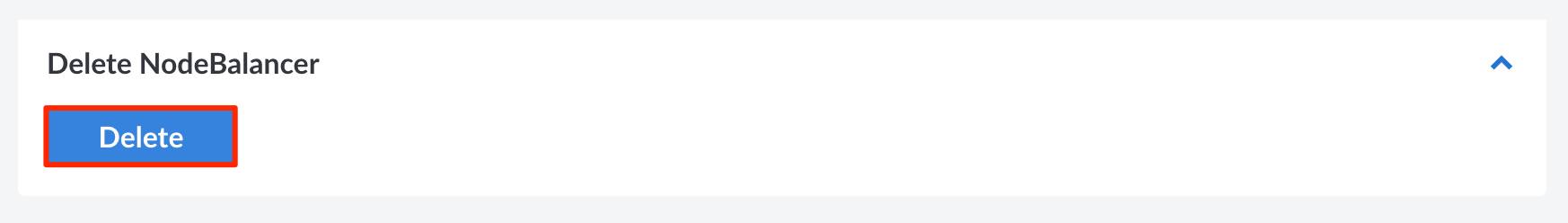 Screenshot of the Delete form Screenshot of the Delete form